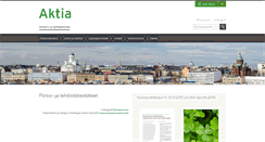 Desktop Screenshot of aktia.com